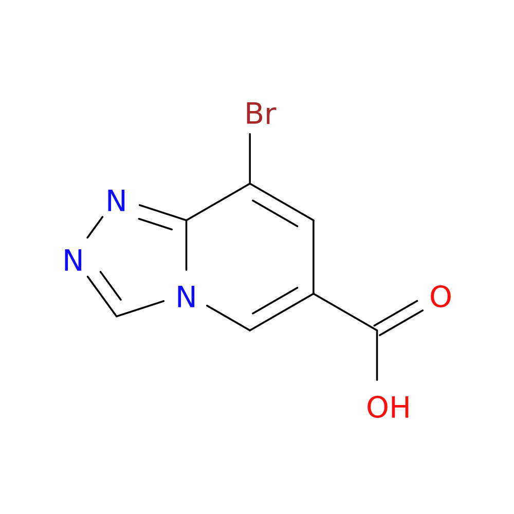 8-Bromo-[1,2,4]triazolo[4,3-a]pyridine-6-carboxylic acid