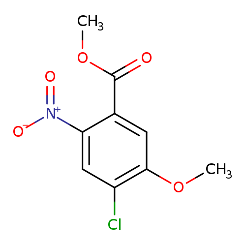 Benzoic acid, 4-chloro-5-methoxy-2-nitro-, methyl ester