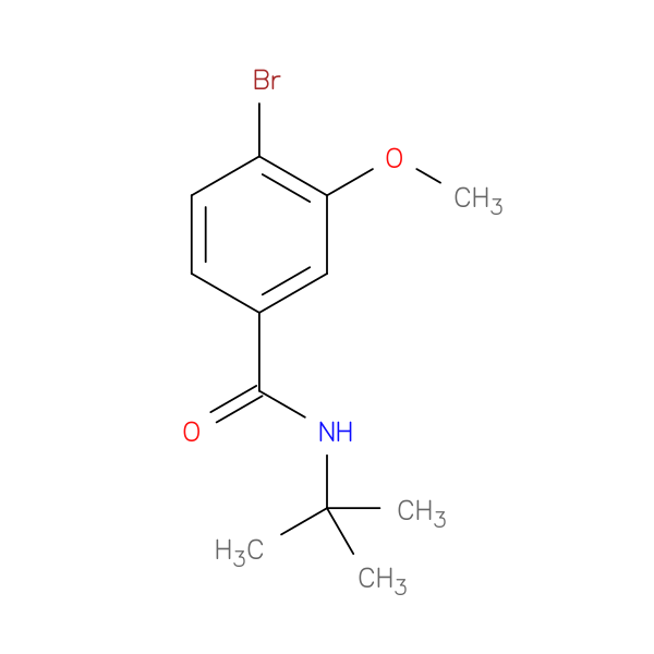 N-t-Butyl 4-bromo-3-methoxybenzamide