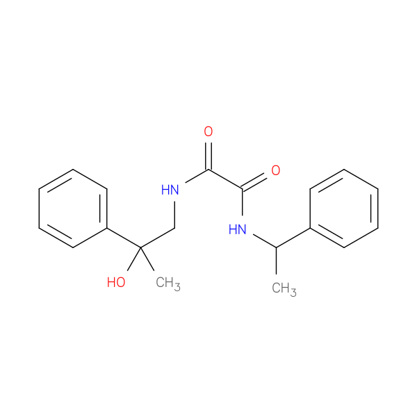N-(2-hydroxy-2-phenylpropyl)-N'-(1-phenylethyl)ethanediamide
