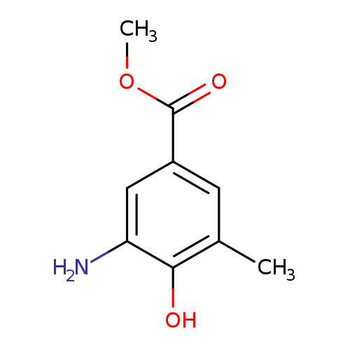 3-Amino-4-hydroxy-5-methyl-benzoic acid methyl ester
