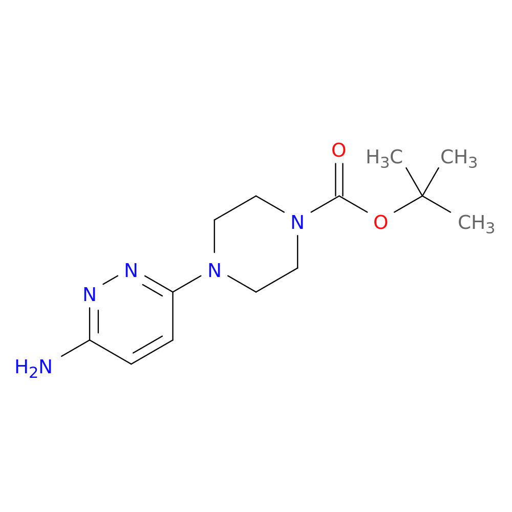 tert-Butyl 4-(6-Aminopyridazin-3-yl)piperazine-1-carboxylate