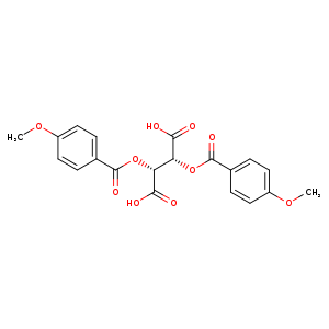 (2R,3R)-2,3-bis(4-methoxybenzoyloxy)butanedioic acid