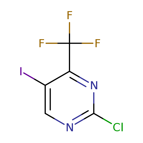 Pyrimidine, 2-chloro-5-iodo-4-(trifluoromethyl)-