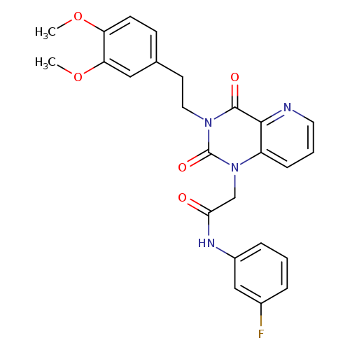 2-{3-[2-(3,4-dimethoxyphenyl)ethyl]-2,4-dioxo-1H,2H,3H,4H-pyrido[3,2-d]pyrimidin-1-yl}-N-(3-fluorophenyl)acetamide