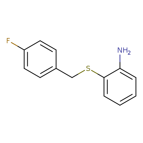 2-[(4-fluorobenzyl)thio]aniline