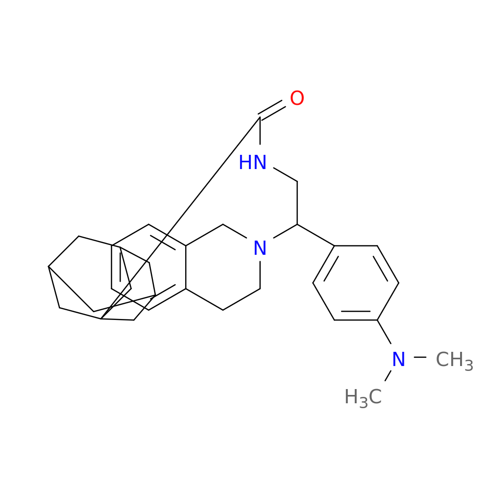 N-{2-[4-(dimethylamino)phenyl]-2-(1,2,3,4-tetrahydroisoquinolin-2-yl)ethyl}adamantane-1-carboxamide