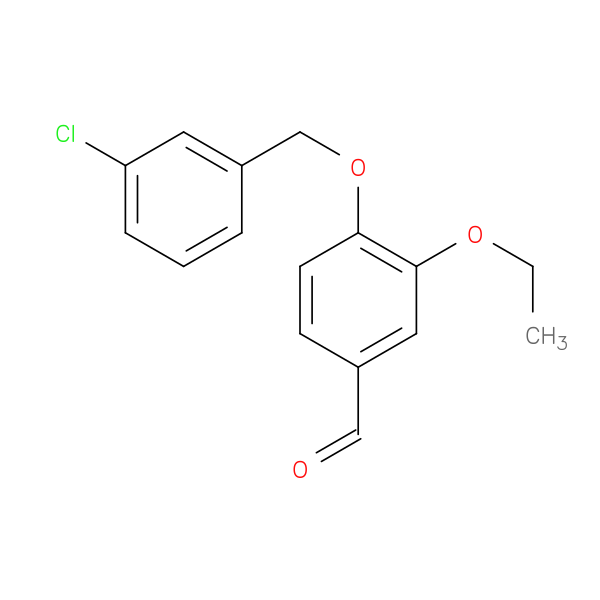 4-[(3-Chlorobenzyl)oxy]-3-ethoxybenzaldehyde