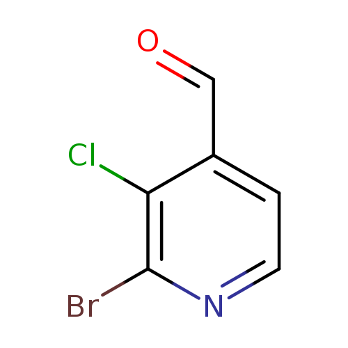 4-Pyridinecarboxaldehyde, 2-bromo-3-chloro-