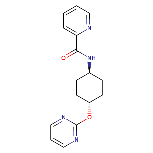 N-[(1r,4r)-4-(pyrimidin-2-yloxy)cyclohexyl]pyridine-2-carboxamide