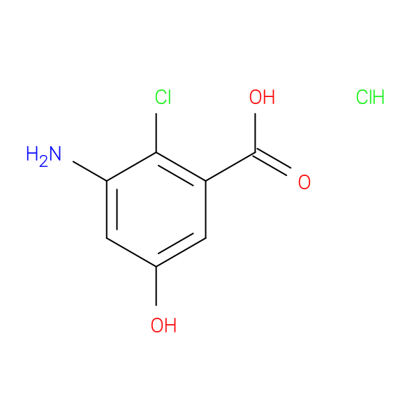 3-Amino-2-chloro-5-hydroxybenzoic acid hydrochloride