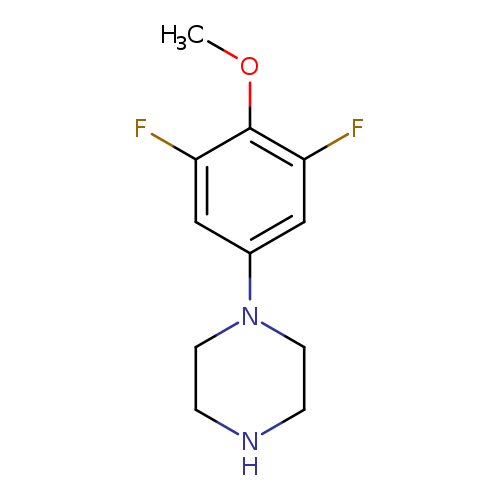 1-(3,5-difluoro-4-methoxyphenyl)piperazine