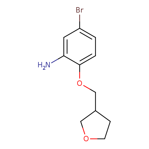 5-bromo-2-[(oxolan-3-yl)methoxy]aniline