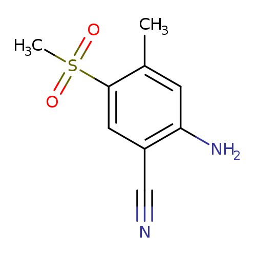 2-Amino-4-methyl-5-(methylsulfonyl)benzonitrile