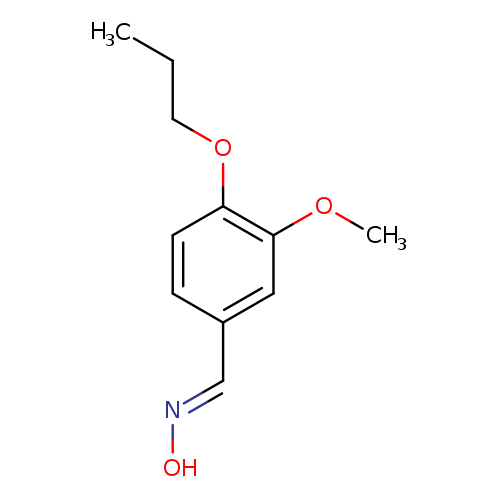3-Methoxy-4-propoxybenzaldehyde oxime