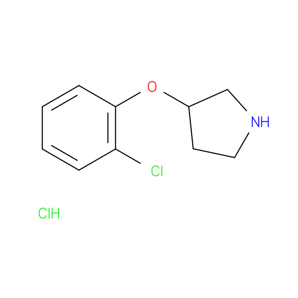 3-(2-Chlorophenoxy)pyrrolidine hydrochloride