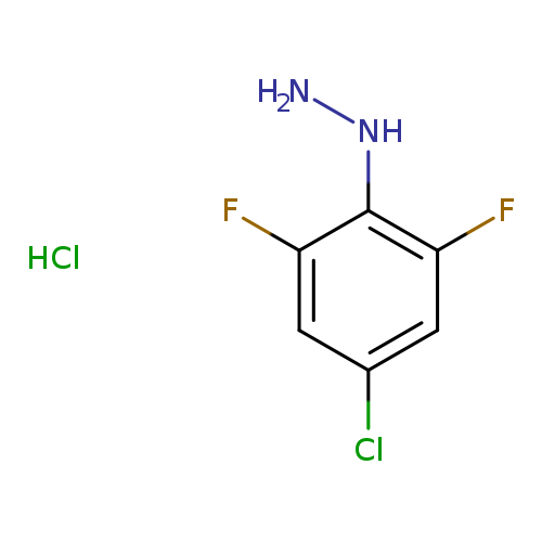 (4-chloro-2,6-difluorophenyl)hydrazine hydrochloride