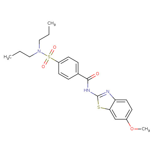 4-(dipropylsulfamoyl)-N-(6-methoxy-1,3-benzothiazol-2-yl)benzamide
