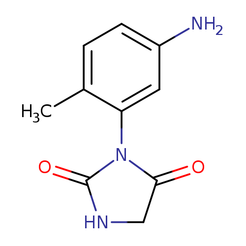 3-(5-amino-2-methylphenyl)imidazolidine-2,4-dione