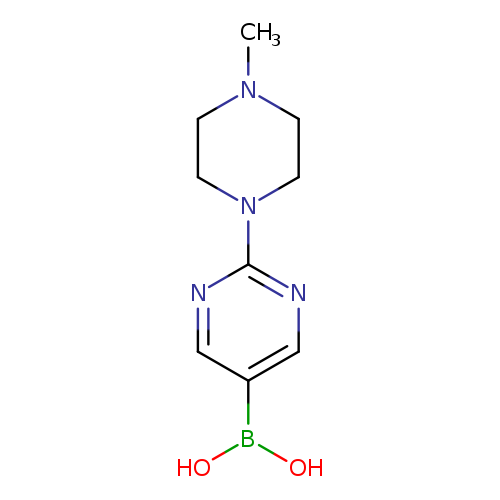 Boronic acid, B-[2-(4-methyl-1-piperazinyl)-5-pyrimidinyl]-