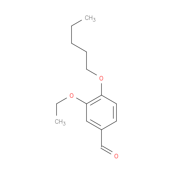 Benzaldehyde, 3-ethoxy-4-(pentyloxy)-