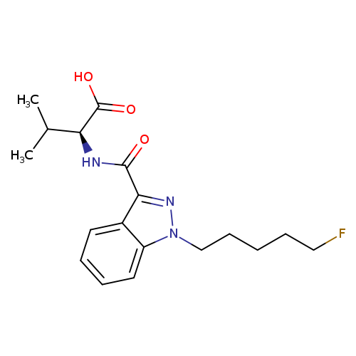 (1-(5-fluoropentyl)-1H-indazole-3-carbonyl)-L-valine