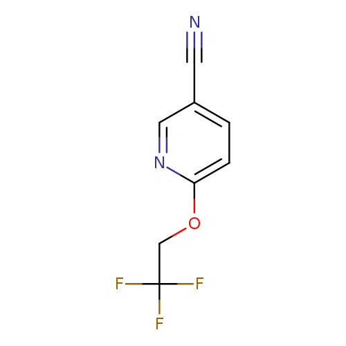 6-(2,2,2-Trifluoroethoxy)pyridine-3-carbonitrile