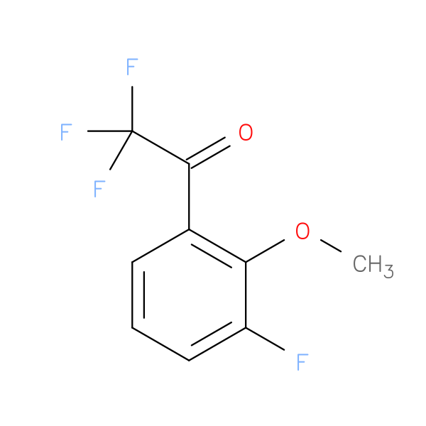 2,2,2-Trifluoro-1-(3-fluoro-2-methoxyphenyl)ethanone