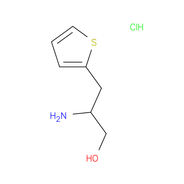 2-Amino-3-(thiophen-2-yl)propan-1-ol hydrochloride