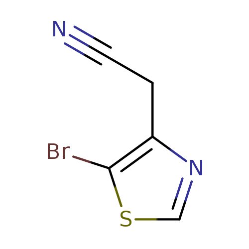 2-(5-bromo-1,3-thiazol-4-yl)acetonitrile