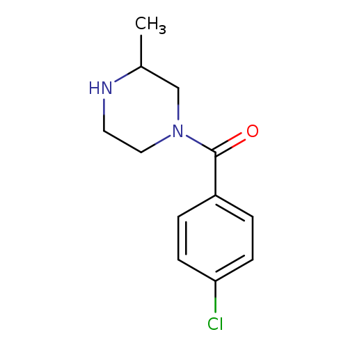 1-(4-chlorobenzoyl)-3-methylpiperazine