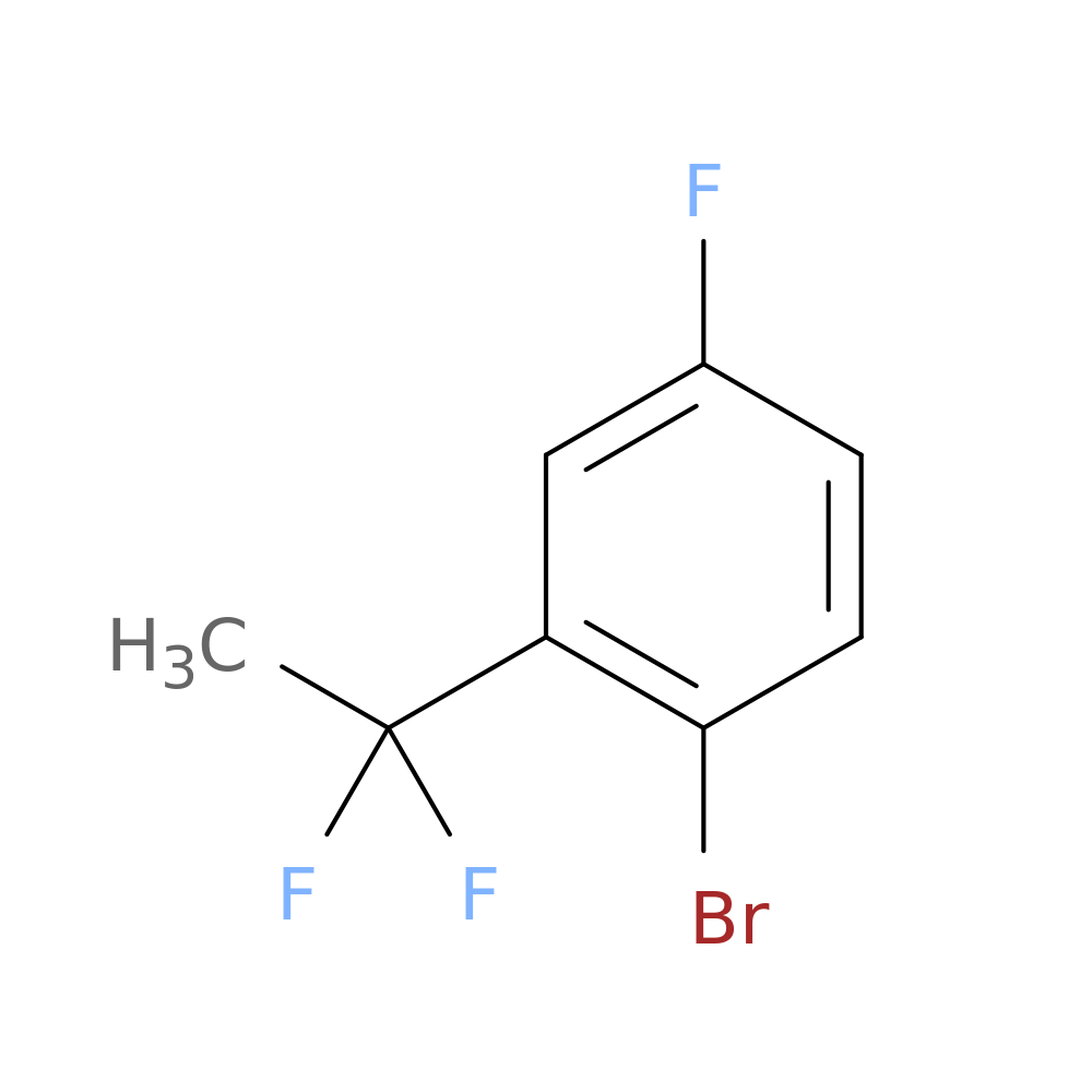 1-Bromo-2-(1,1-Difluoroethyl)-4-Fluorobenzene