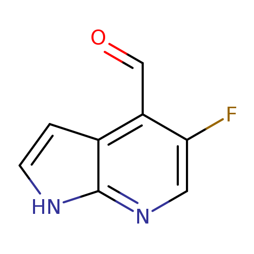 1H-Pyrrolo[2,3-b]pyridine-4-carboxaldehyde, 5-fluoro-