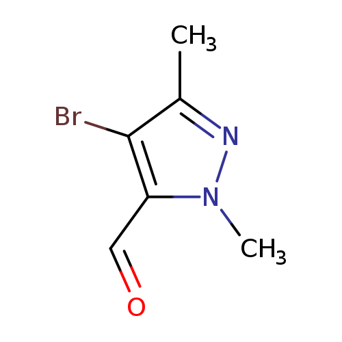4-bromo-1,3-dimethyl-1H-pyrazole-5-carbaldehyde