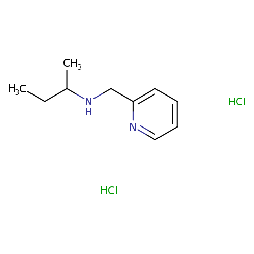 (butan-2-yl)[(pyridin-2-yl)methyl]amine dihydrochloride