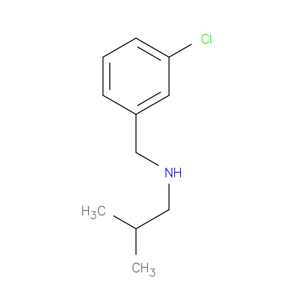 [(3-chlorophenyl)methyl](2-methylpropyl)amine