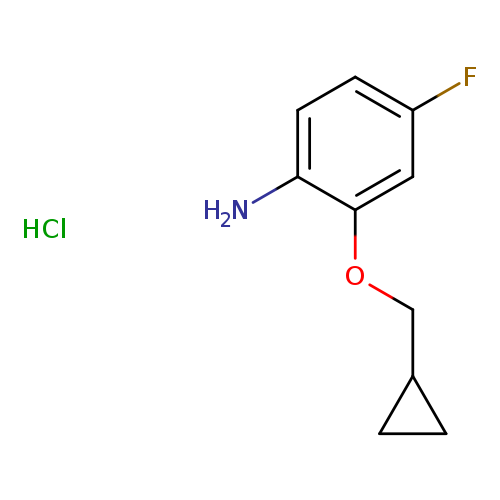 2-(Cyclopropylmethoxy)-4-fluoroaniline hydrochloride