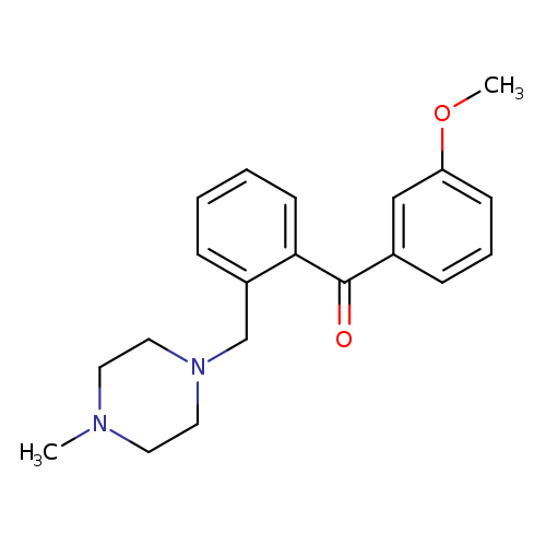 3'-METHOXY-2-(4-METHYLPIPERAZIN-1-YLMETHYL)BENZOPHENONE