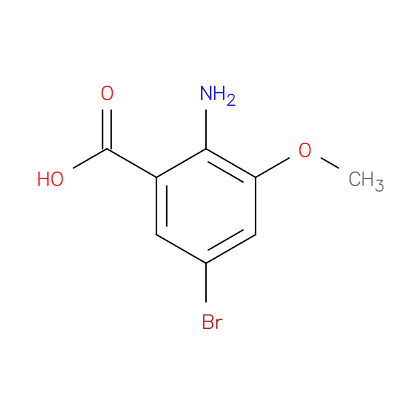 2-Amino-5-bromo-3-methoxybenzoic acid