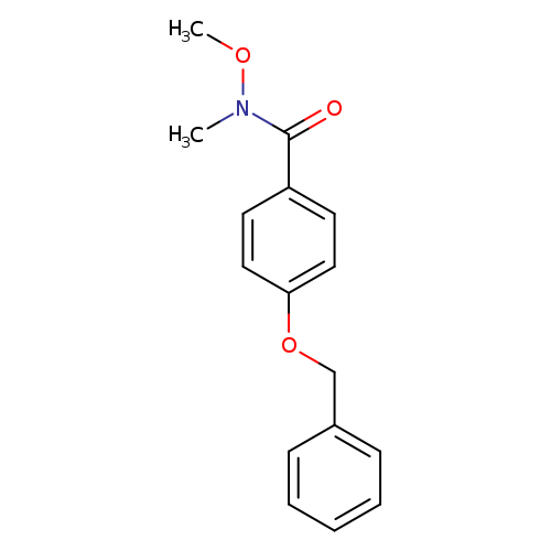 Benzamide, N-methoxy-N-methyl-4-(phenylmethoxy)-