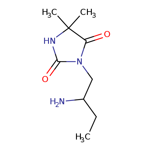 3-(2-aminobutyl)-5,5-dimethylimidazolidine-2,4-dione