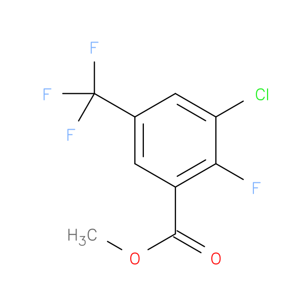 Methyl 3-chloro-2-fluoro-5-(trifluoromethyl)benzoate