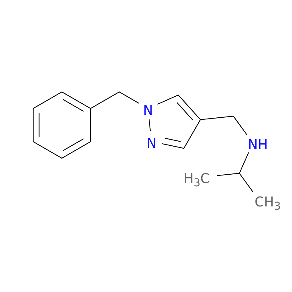 [(1-benzyl-1H-pyrazol-4-yl)methyl](propan-2-yl)amine