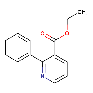 3-Pyridinecarboxylic acid, 2-phenyl-, ethyl ester