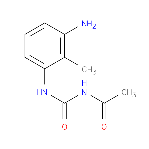 3-acetyl-1-(3-amino-2-methylphenyl)urea