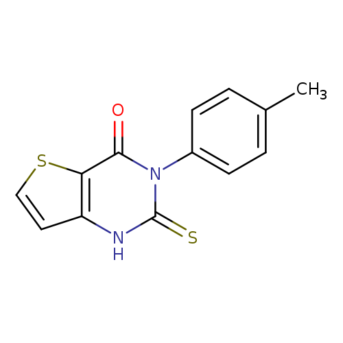 3-(4-methylphenyl)-2-sulfanylidene-1H,2H,3H,4H-thieno[3,2-d]pyrimidin-4-one