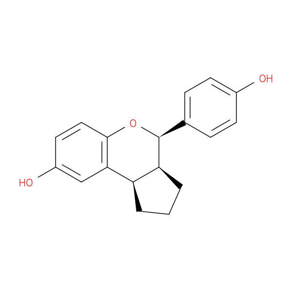 (3aS,4R,9bR)-1,2,3,3a,4,9b-Hexahydro-4-(4-hydroxyphenyl)cyclopenta[c][1]benzopyran-8-ol
