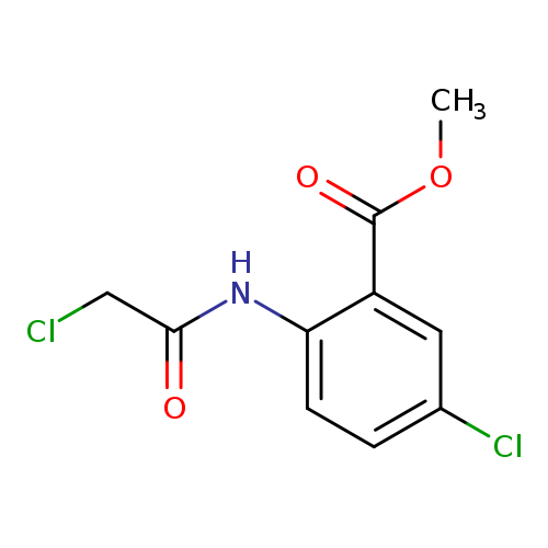methyl 5-chloro-2-(2-chloroacetamide)benzoate