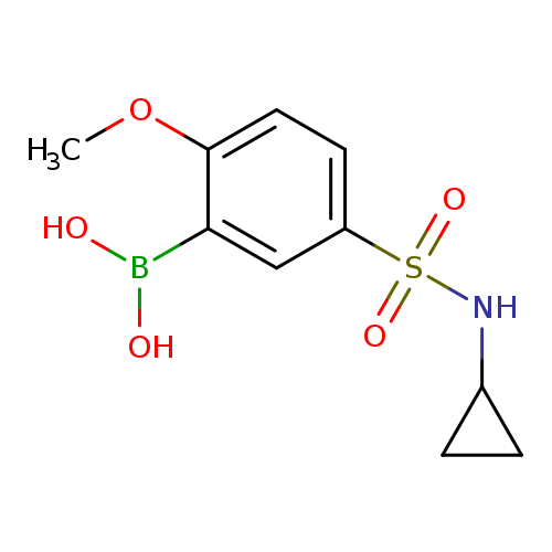 (5-(N-Cyclopropylsulfamoyl)-2-methoxyphenyl)boronic acid