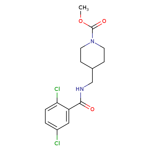 methyl 4-{[(2,5-dichlorophenyl)formamido]methyl}piperidine-1-carboxylate